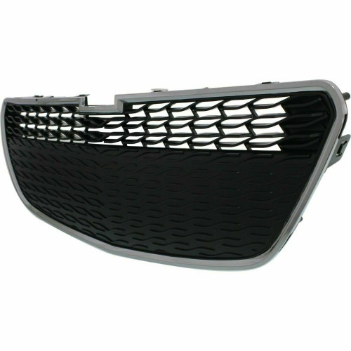 GRILLE LOWER MATT-BLACK W/CHROME MLDG W/O FOG HOLE LS/LT   REPLACEMENT FOR CHEVROLET SPARK 2013 PARTSLINK NUMBER    GM1200656