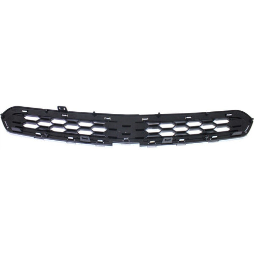 GRILLE UPPER MATT-BLACK W/CHROME MLDG W/FOG LAMP HOLE   REPLACEMENT FOR CHEVROLET SPARK 2013 PARTSLINK NUMBER   GM1200660