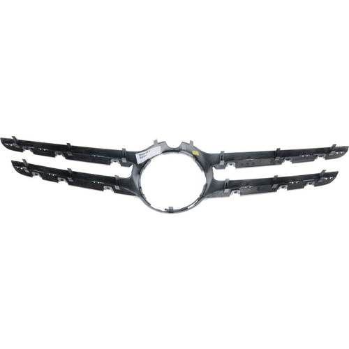 GRILLE MOULDING W/CAMERA HOLE/MOULDING HOLE SILVER GRAY  REPLACEMENT FOR MERCEDES C400 2015 PARTSLINK NUMBER  MB1210116