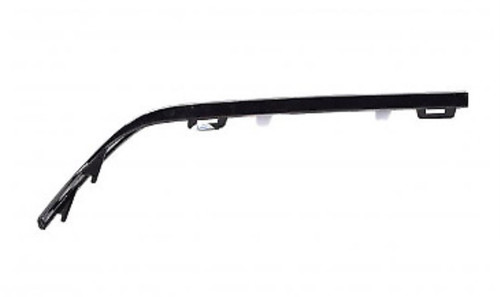 BUMPER MOULDING RR RH W/AMG NIGHT PAINTED BLACK  REPLACEMENT FOR MERCEDES C63 AMG (4-DOOR) 2015 PARTSLINK NUMBER  REPLACEMENT FOR MERCEDES C63 AMG (4-DOOR) 2015 PARTSLINK NUMBER