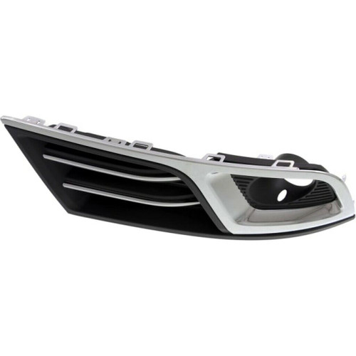 FOG LAMP BEZEL FR RH MATTE BLACK W/CHROME MOULDING/TRIM LTZ MODEL   REPLACEMENT FOR CHEVROLET TRAVERSE 2013 PARTSLINK NUMBER  GM1039150