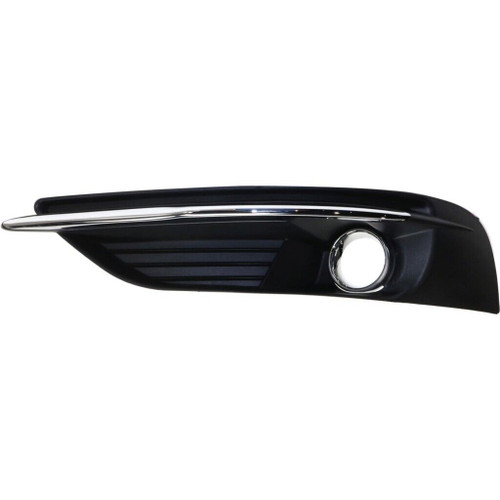 FOG LAMP BEZEL FR LH W/CHROME MOULDING  REPLACEMENT FOR CHRYSLER 200 CONVERTIBLE 2013 PARTSLINK NUMBER  CH1038125
