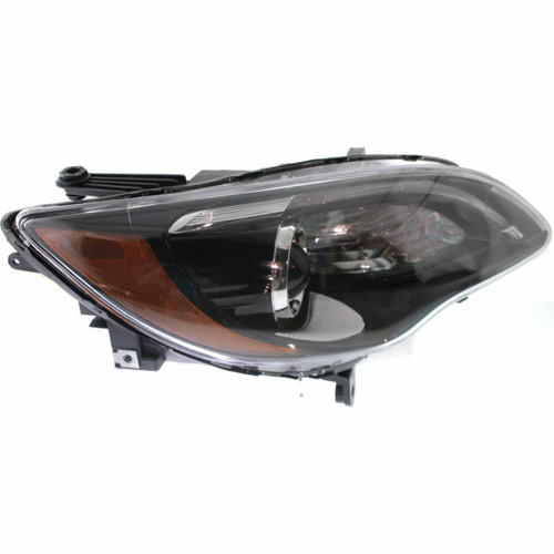 HEAD LAMP RH HALOGEN BLACK BEZEL S MODEL HQ  REPLACEMENT FOR CHRYSLER 200 CONVERTIBLE 2013 PARTSLINK NUMBER  CH2519141