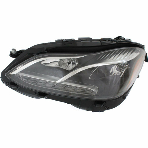 HEAD LAMP LH HALOGEN W/O CORNERING LAMP AND NVS SDN/WGN HQ  REPLACEMENT FOR MERCEDES E550 2015 PARTSLINK NUMBER  MB2502219