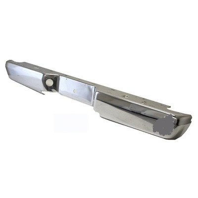 BUMPER FACE BAR RR CHROME W/O HITCH STYLE REPLACEMENT FOR FORD RANGER PICKUP 2WD 2000 PARTSLINK NUMBER  FO1102283