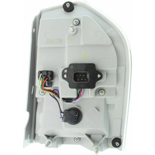 TAIL LAMP LH W/RED CENTER TRIM EXCLUDE JOHN VARVATOS FROM 03/19/2012 CAPA   REPLACEMENT FOR CHRYSLER 300 2013 PARTSLINK NUMBER  CH2818134C