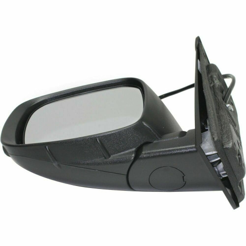 DOOR MIRROR LH POWER HTD TEXTURED WITH WHITE 6 HOLE/5 PIN CONNECTOR  REPLACEMENT FOR CHRYSLER TOWN AND COUNTRY 2013 PARTSLINK NUMBER  CH1320370