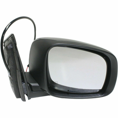 DOOR MIRROR RH POWER HTD TEXTURED WITH WHITE 6 HOLE/5 PIN CONNECTOR  REPLACEMENT FOR CHRYSLER TOWN AND COUNTRY 2013 PARTSLINK NUMBER  CH1321370