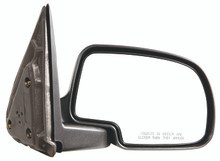 DOOR MIRROR RH MANUAL TEXTURED BLACK REPLACEMENT FOR GMC PICKUP GMC SIERRA-1500,2500-3500 2000 PARTSLINK NUMBER  GM1321230