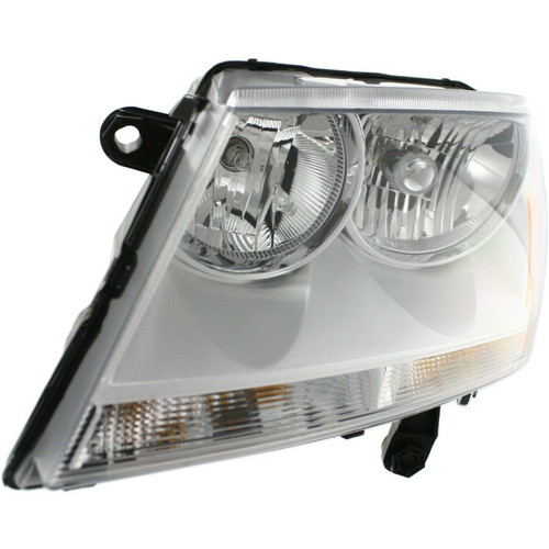 HEAD LAMP LH CHROME HOUSING HQ   REPLACEMENT FOR DODGE AVENGER 2013 PARTSLINK NUMBER  CH2502182