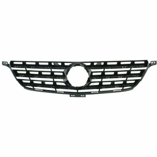 GRILLE BLACK W/CHROME MLDG W/O EMBLEM  REPLACEMENT FOR MERCEDES ML400 2015 PARTSLINK NUMBER  MB1200162