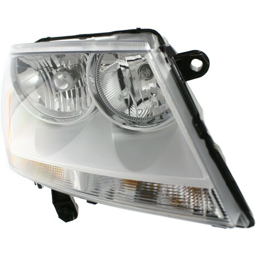HEAD LAMP RH CHROME HOUSING CAPA   REPLACEMENT FOR DODGE AVENGER 2013 PARTSLINK NUMBER   CH2503182C