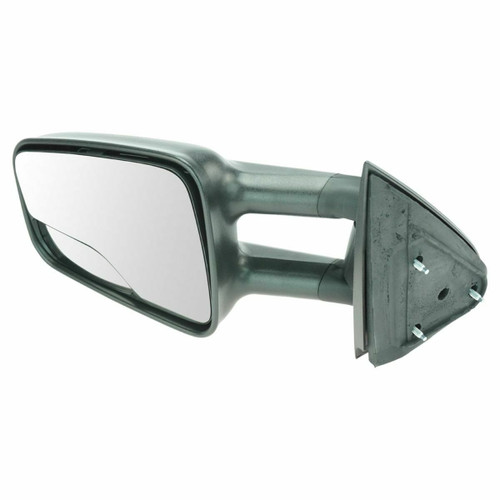 DOOR MIRROR LH MANUAL TOW TYPE W/BLIND SPOT TEXTURED REPLACEMENT FOR GMC YUKON XL 2000 PARTSLINK NUMBER  GM1320244