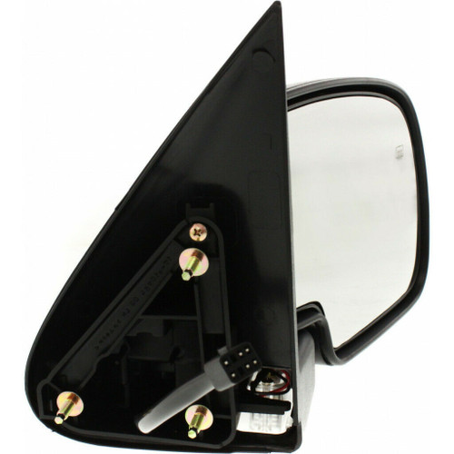 DOOR MIRROR RH POWER HTD W/MANUAL FOLDING W/PUDDLE LAMP TEXTURED REPLACEMENT FOR GMC YUKON XL 2000 PARTSLINK NUMBER  GM1321247