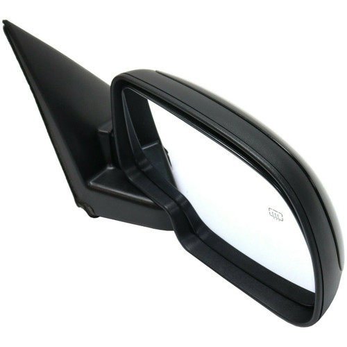 DOOR MIRROR RH POWER HTD W/MANUAL FOLDING W/PUDDLE LAMP TEXTURED W/SMOOTH CAP W/OFF ROAD REPLACEMENT FOR GMC YUKON XL 2000 PARTSLINK NUMBER  GM1321252