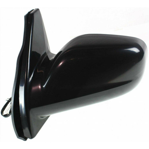 DOOR MIRROR LH POWER NON-FOLDAWAY GLOSS BLACK PTM REPLACEMENT FOR PONTIAC VIBE 2005 PARTSLINK NUMBER TO1320207