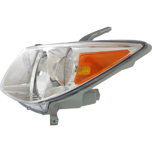 HEAD LAMP LH CHROME HOUSING CAPA REPLACEMENT FOR PONTIAC VIBE 2005 PARTSLINK NUMBER GM2502249C