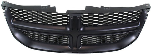 GRILLE BLACK   REPLACEMENT FOR DODGE CARAVAN 2013 PARTSLINK NUMBER  CH1200340