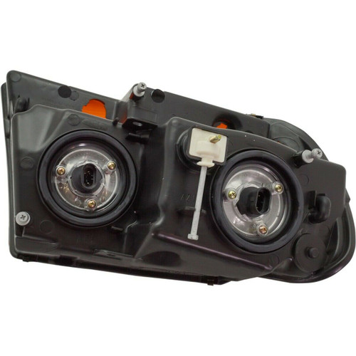 HEAD LAMP LH YELLOW HQ REPLACEMENT FOR  JEEP GRAND CHEROKEE 2000 PARTSLINK NUMBER  CH2502121