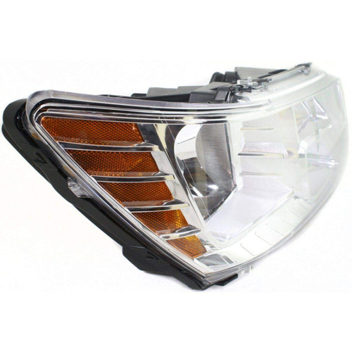 HEAD LAMP RH HALOGEN CHROME HQ   REPLACEMENT FOR DODGE JOURNEY 2013 PARTSLINK NUMBER  CH2503222