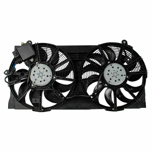 COOLING FAN ASSY TWO FAN ASSYS SIDE BY SIDE SL/SV MODEL WITH 214934GAOA MODULE  REPLACEMENT FOR NISSAN LEAF 2015 PARTSLINK NUMBER  NI3115157