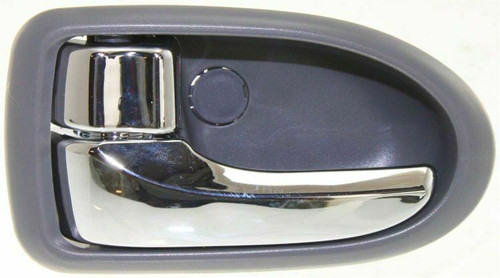 DOOR HANDLE FR LH INNER GRAY W/CHROME REPLACEMENT FOR MAZDA MPV 2000 PARTSLINK NUMBER  MA1352103
