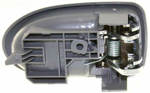 DOOR HANDLE FR LH INNER GRAY W/CHROME REPLACEMENT FOR MAZDA MPV 2000 PARTSLINK NUMBER  MA1352103