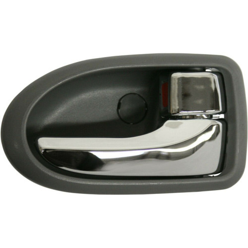 DOOR HANDLE FR RH INNER GRAY W/CHROME REPLACEMENT FOR MAZDA MPV 2000 PARTSLINK NUMBER  MA1353103