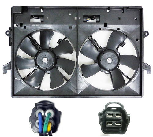 RADIATOR FAN ASSY REPLACEMENT FOR MAZDA MPV 2000 PARTSLINK NUMBER  MA3115125