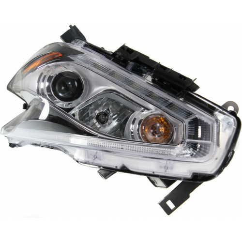HEAD LAMP LH HALOGEN CAPA  REPLACEMENT FOR NISSAN MURANO 2015 PARTSLINK NUMBER 	NI2502232C