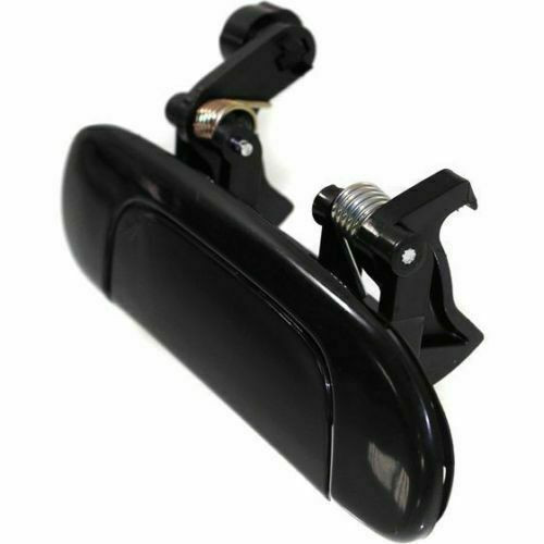 DOOR HANDLE RR RH OUTER PLASTIC BLACK SMOOTH REPLACEMENT FOR MAZDA PROTEGE 2000 PARTSLINK NUMBER  MA1521101