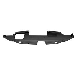 RADIATOR SUPPORT COVER (SIGHT SHIELD) TEXTURED BLACK  REPLACEMENT FOR NISSAN MURANO 2015 PARTSLINK NUMBER 	NI1224110