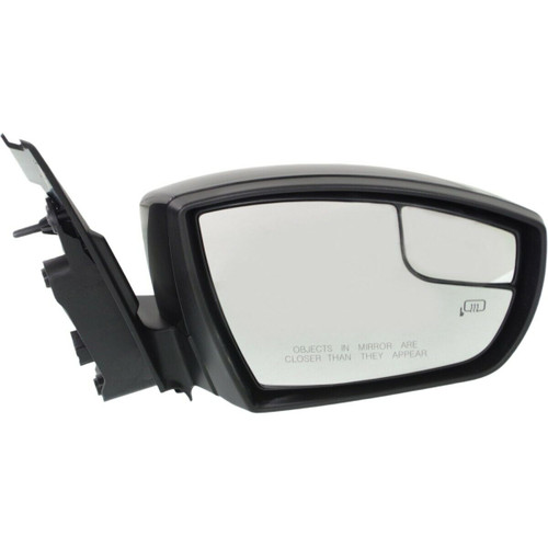 DOOR MIRROR RH POWER PTM HTD W/SPOTTER/MEMORY W/O BLIND SPOT   REPLACEMENT FOR FORD ESCAPE 2013 PARTSLINK NUMBER  FO1321437