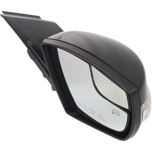 DOOR MIRROR RH POWER PTM HTD W/SPOTTER/MEMORY W/O BLIND SPOT   REPLACEMENT FOR FORD ESCAPE 2013 PARTSLINK NUMBER  FO1321437