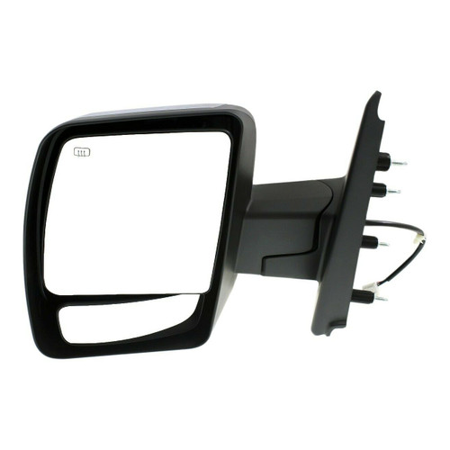 DOOR MIRROR LH POWER CHROME HTD  REPLACEMENT FOR NISSAN NV1500 2015 PARTSLINK NUMBER  NI1320248