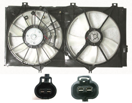 COOLING FAN ASSY V6 3.5L REPLACEMENT FOR TOYOTA AVALON 2005 PARTSLINK NUMBER TO3117101