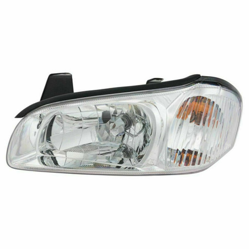 HEAD LAMP LH W/CHROME BEZEL HQ REPLACEMENT FOR NISSAN MAXIMA 2000 PARTSLINK NUMBER NI2502128 HEAD LAMP LH W/CHROME BEZEL HQ REPLACEMENT FOR NISSAN MAXIMA 2000 PARTSLINK NUMBER NI2502128