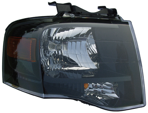 HEAD LAMP RH BLACK BEZEL CAPA   REPLACEMENT FOR FORD EXPEDITION 2013 PARTSLINK NUMBER  FO2503227C
