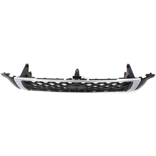 GRILLE SE MODEL CHROME/SILVER/CHARCOAL W/CHROME MOULDING REPLACEMENT FOR NISSAN PATHFINDER 2000 PARTSLINK NUMBER  NI1200188