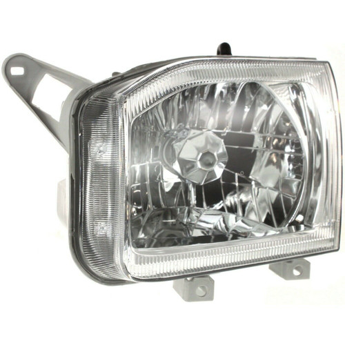 HEAD LAMP LH FROM 12/98 HQ REPLACEMENT FOR NISSAN PATHFINDER 2000 PARTSLINK NUMBER  NI2502127