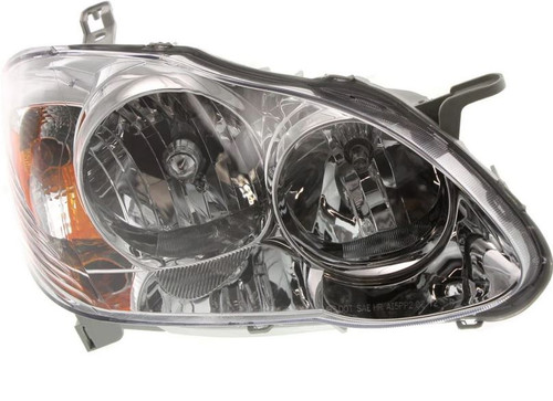 HEAD LAMP RH CE-LE REPLACEMENT FOR TOYOTA COROLLA SEDAN 2005 PARTSLINK NUMBER TO2503160U