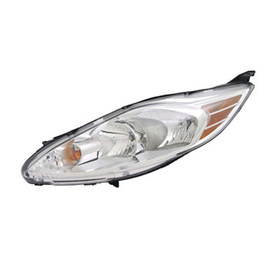 HEAD LAMP LH W/O APPEARANCE PKG W/O BLACK SURROUND HQ   REPLACEMENT FOR FORD FIESTA HATCHBACK 2013 PARTSLINK NUMBER  FO2502295