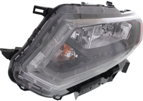 HEAD LAMP LH HALOGEN USA BUILT W/LED DRL  REPLACEMENT FOR NISSAN ROGUE 2015 PARTSLINK NUMBER  NI2502226U