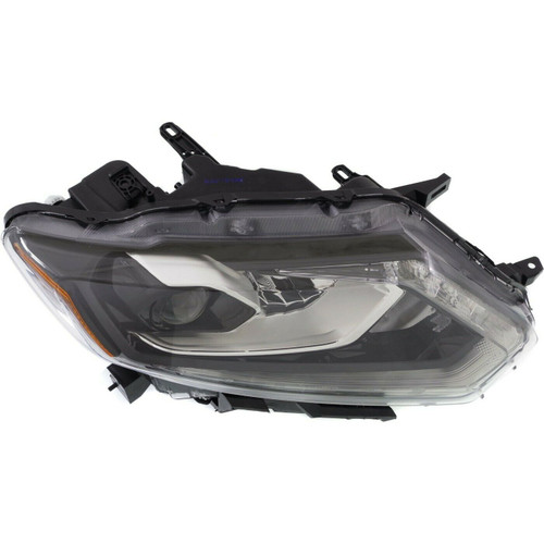 HEAD LAMP RH LED W/LED DRL TO 2/2015 PRODUCTION HQ  REPLACEMENT FOR NISSAN ROGUE 2015 PARTSLINK NUMBER  	NI2503228