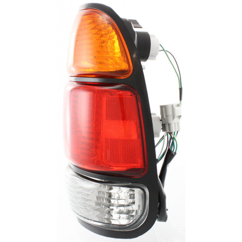 TAIL LAMP RH STD BED YELLOW/RED WHITE (REGULAR/ACCESS CAB) HQ REPLACEMENT FOR  TOYOTA TUNDRA PICKUP 2000 PARTSLINK NUMBER  TO2801129