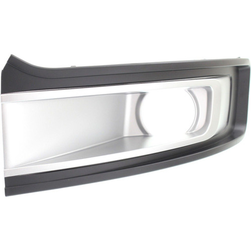 FOG LAMP BEZEL FR LH SILVER BLACK   REPLACEMENT FOR FORD FLEX 2013 PARTSLINK NUMBER  FO1038130