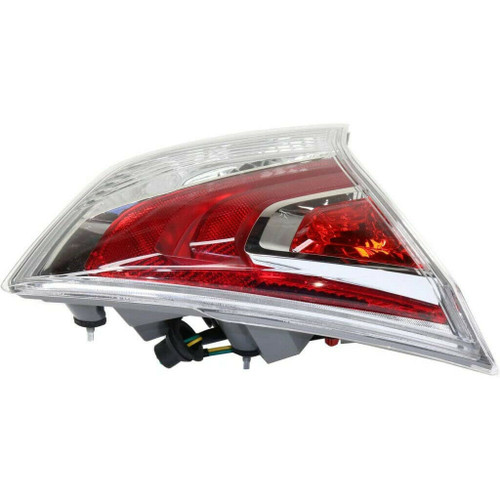 TRUNK LAMP LH (BACKUP LAMP) USA BUIT CAPA  REPLACEMENT FOR NISSAN ROGUE 2015 PARTSLINK NUMBER  NI2802103C