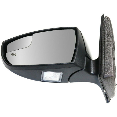 DOOR MIRROR LH POWER HTD W/SIGNAL/BLIND SPOT/PUDDLE LAMP FITS 12-14 TITANIUM/ELECTRIC MODEL   REPLACEMENT FOR FORD FOCUS 2013 PARTSLINK NUMBER  FO1320464