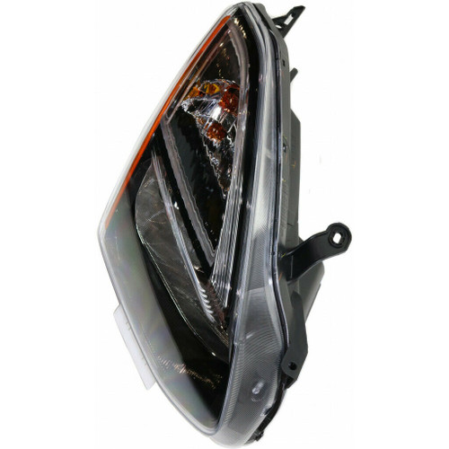 HEAD LAMP RH HALOGEN W/BLACK BEZEL SELECT JAPAN BUILT CAPA  REPLACEMENT FOR NISSAN ROGUE SELECT (JAPAN) 2015 PARTSLINK NUMBER  NI2503231C
