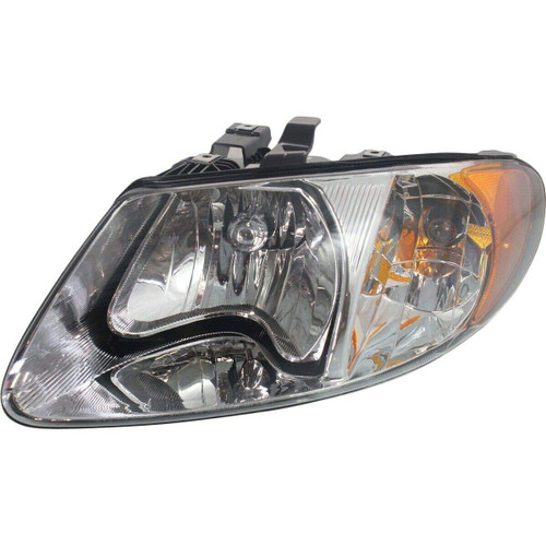 HEAD LAMP LH EXCEPT 05-06 TOWN AND COUNTRY WITH LONG WHEELBASE CAPA REPLACEMENT FOR  CHRYSLER VOYAGER 2002 PARTSLINK NUMBER  CH2502129C